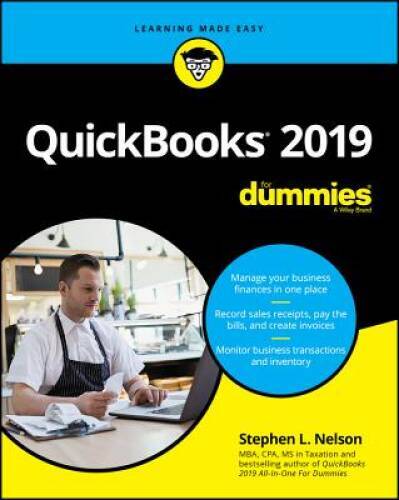 QuickBooks 2019 For Dummies (For Dummies (Computer/Tech)) – Paperback – GOOD