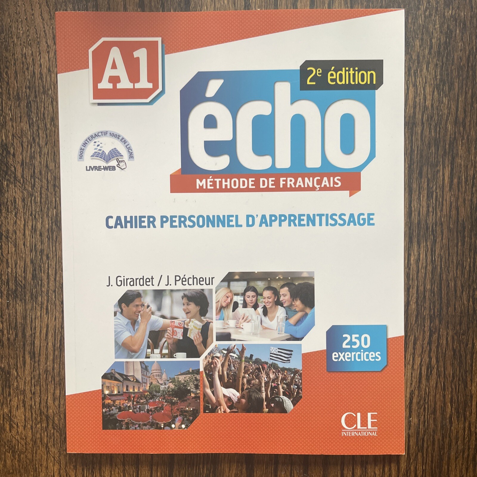 NEW French Language Learning book Echo A1 Cahier 250 exercises & answer key & CD