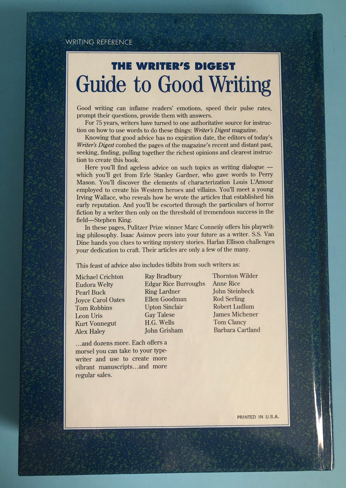 Guide to Good Writing (Hardcover, 1994) 338 Pages from Editors of Writers Digest
