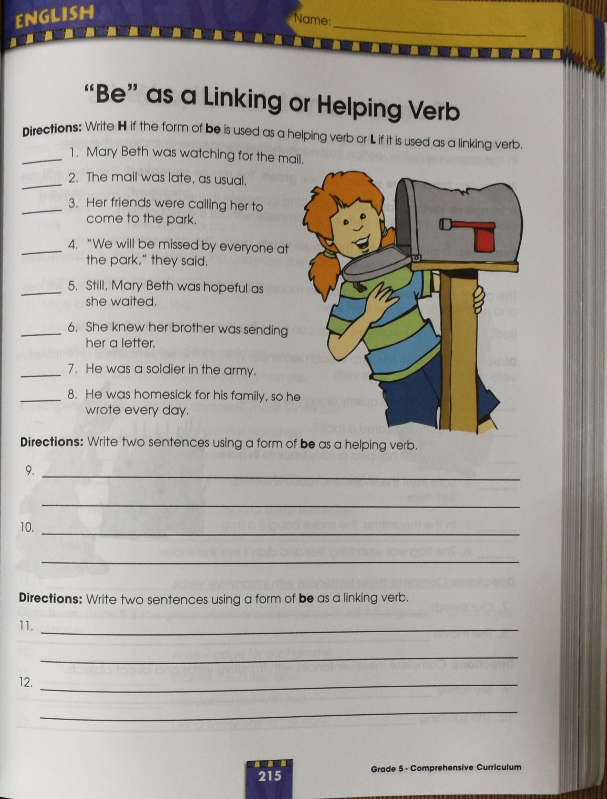Comprehensive Curriculum Workbooks Grade 5 Ages 10 to 11 Mead Math Workbooks