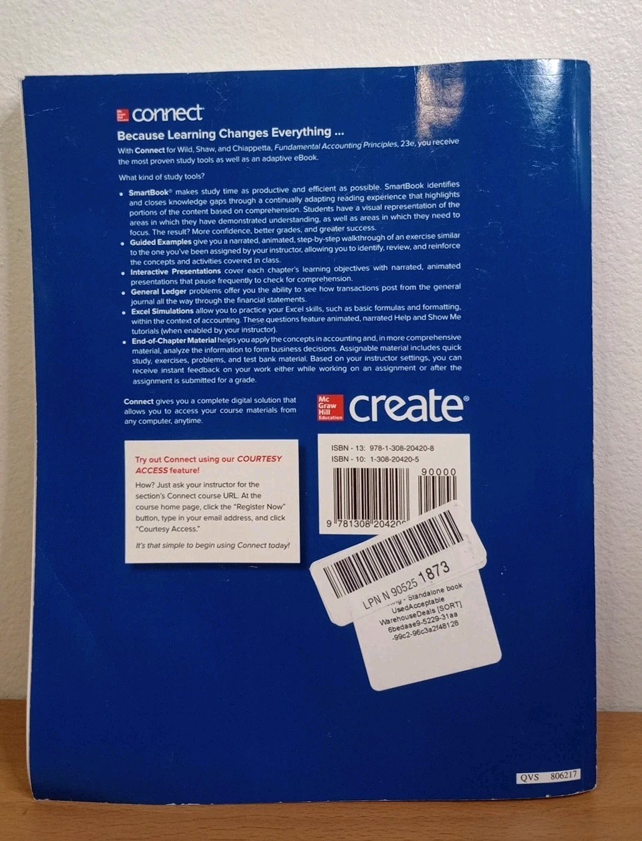Fundamental Accounting Principles 23rd Edition (Paper Back)