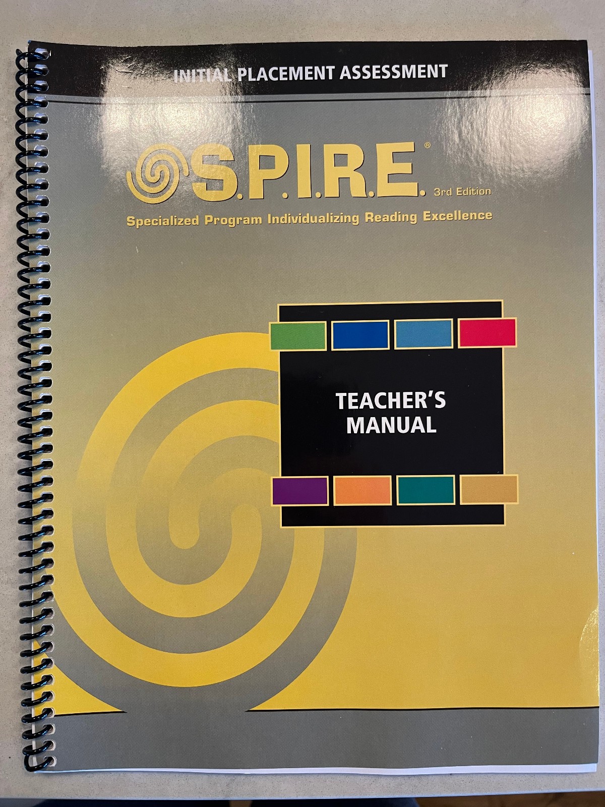 SPIRE Curriculum for Reading, Structured Literacy Approach, 3rd Ed. Lvl. 1-5