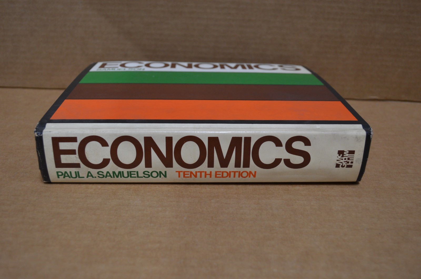 Economics by Paul A. Samuelson Tenth Edition Hardcover, McGraw-Hill, 928 Pages
