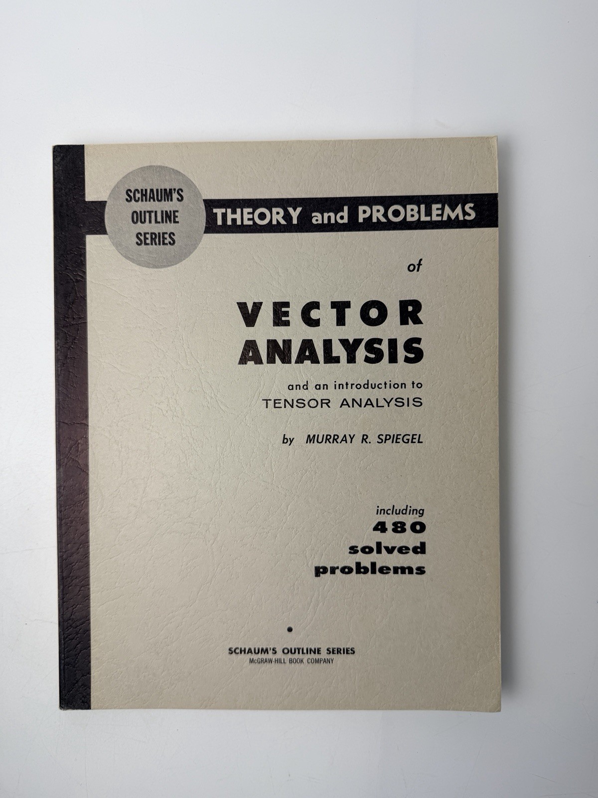 Vintage Lot of 11 Schaum’s Outline Series Mixed Theory & Problems Math PB- Good