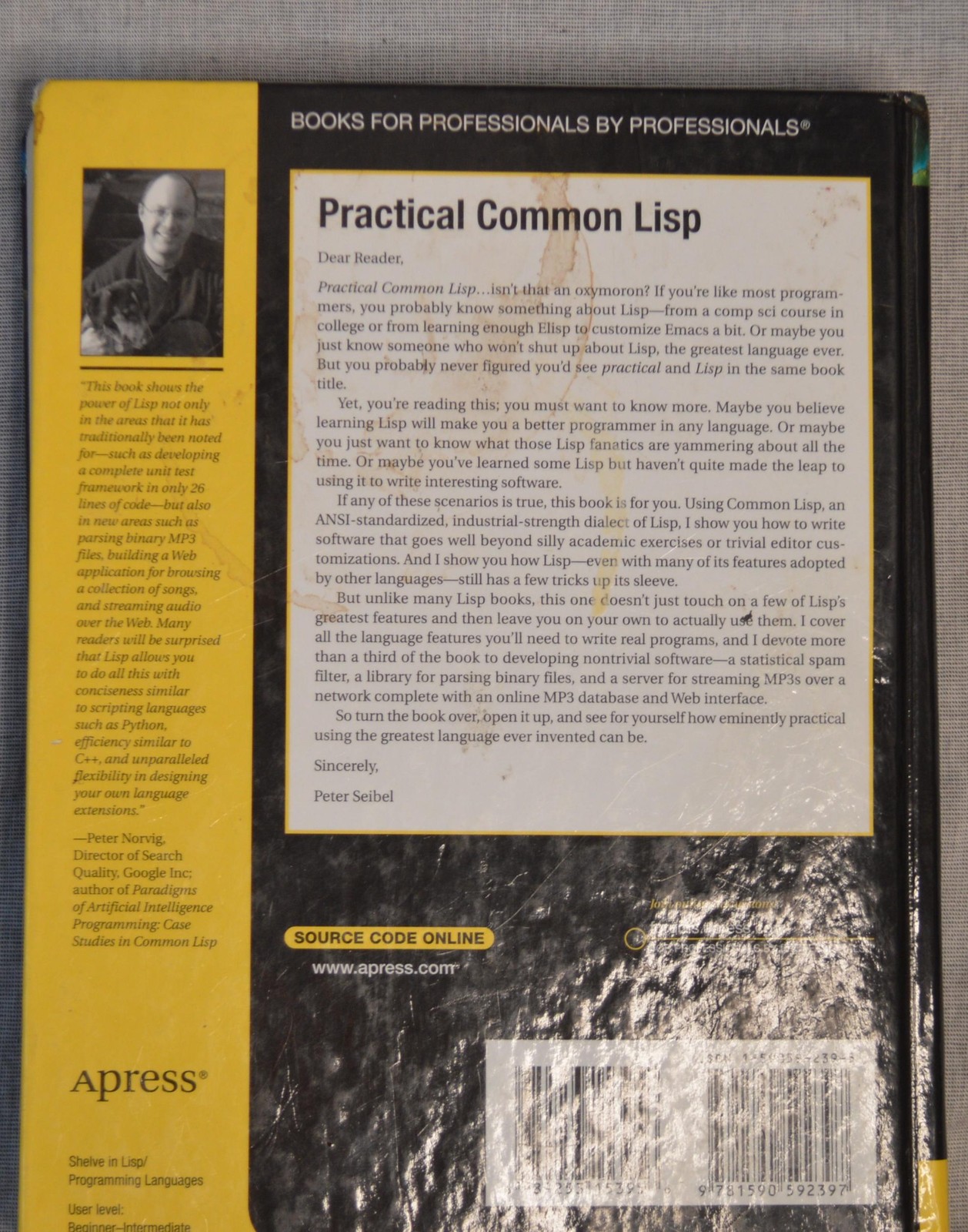 Practical Common Lisp Peter Seibel Apress AI