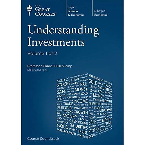 The Great Courses: Understanding Investments – DVD – GOOD