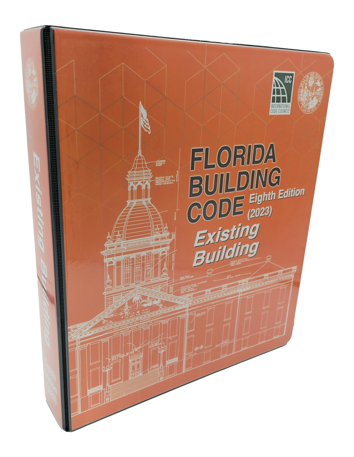 Highlighted and Tabbed – Florida Building Code – Existing Building, 2023 8th