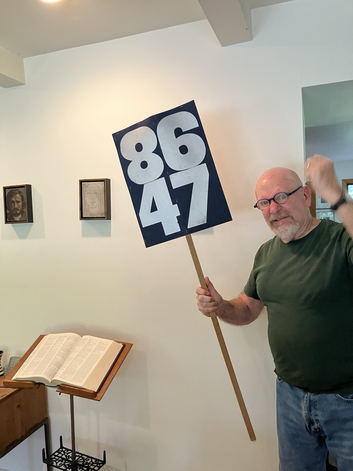 8647 Poster. Letterpress Limited Edition