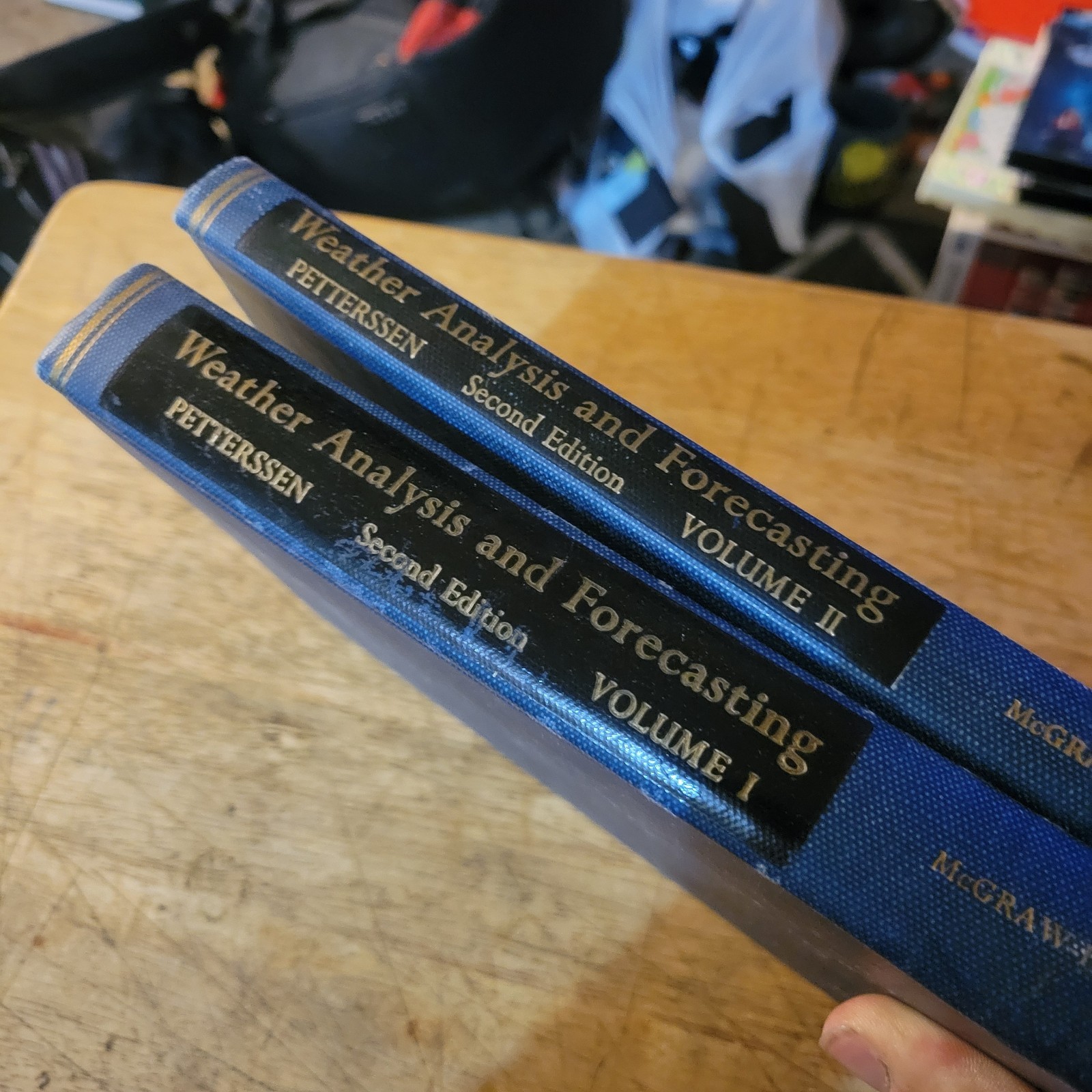 Weather Analysis & Forecasting Vol 1 & 2 Petterssen 2nd Edition Meteorology HC