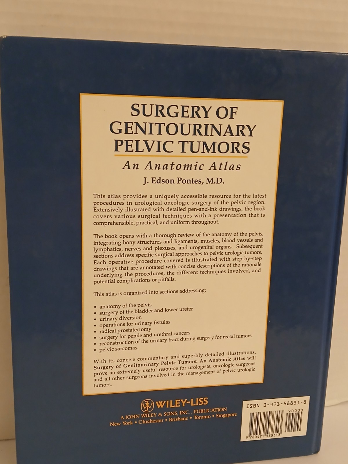 Surgery of Genitourinary Pelvic Tumors: An Anatomic Atlas