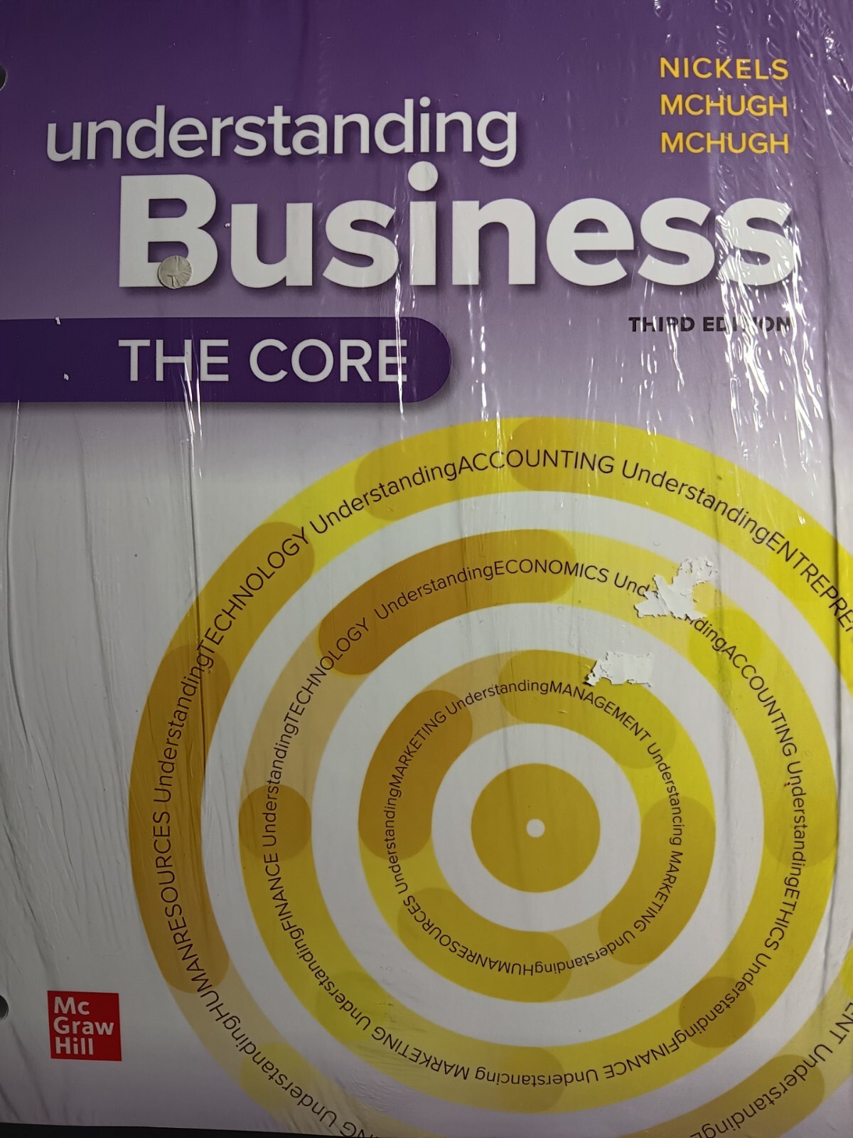 (SHRINK-WRAPPED) UNDERSTANDING BUSINESS THE CORE. BY NICKELS/MCHUGH