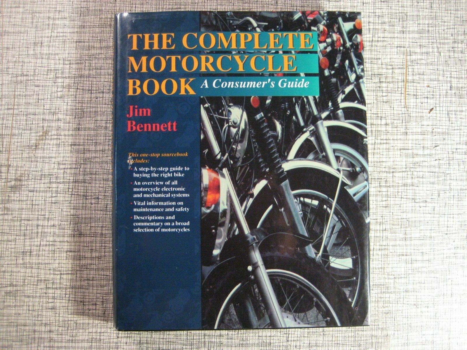 The Complete Motorcycle Book by Jim Bennett Facts on File 1995 HC