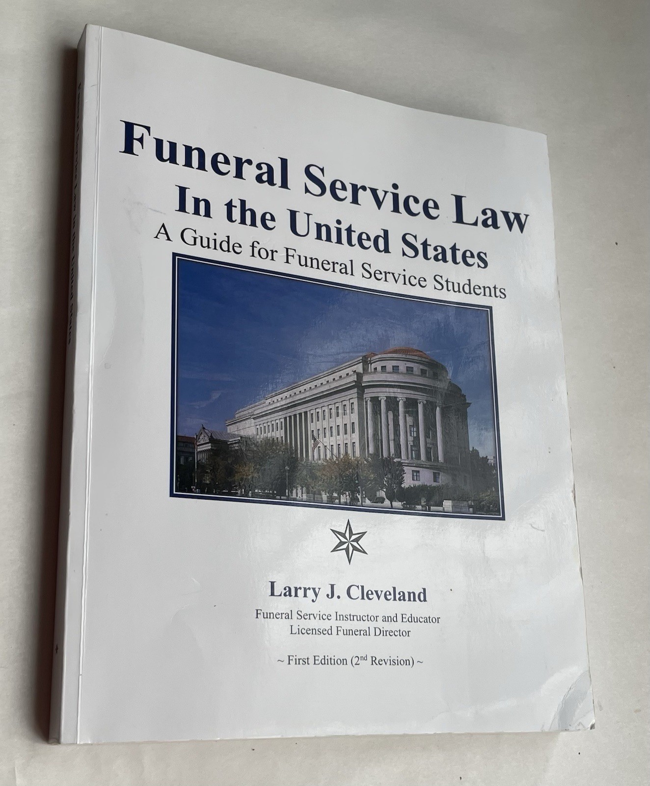 Funeral Service Law in the United States : A Guide by Larry J. Cleveland