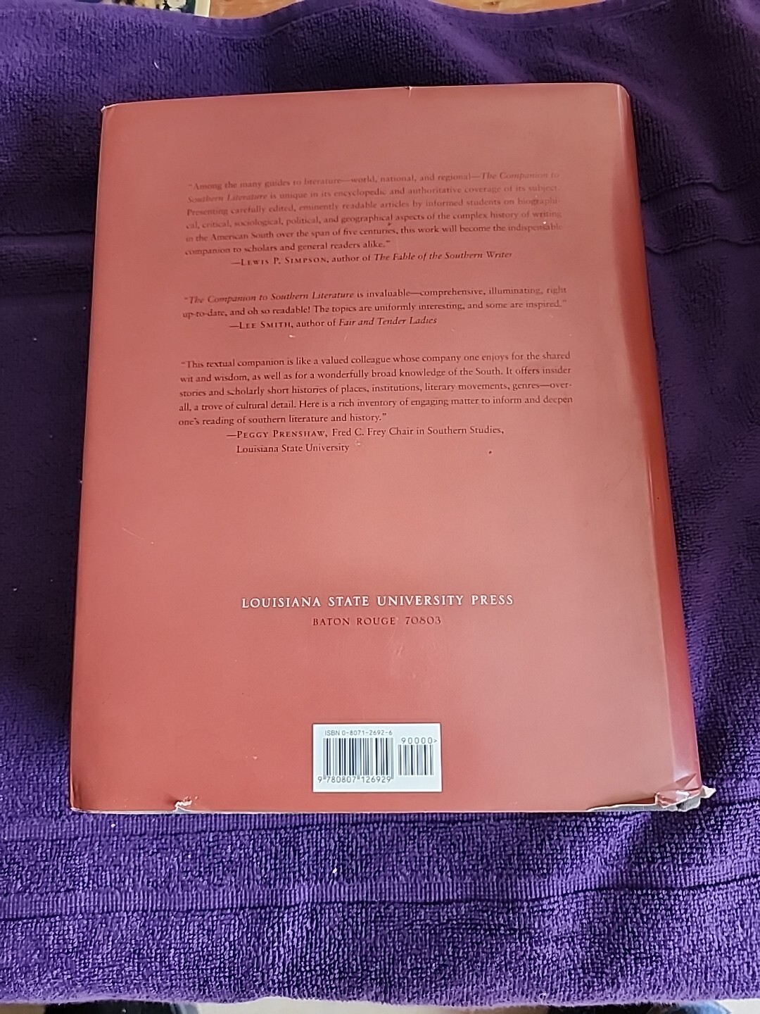 Southern Literary Studies: The Companion to Southern Literature : Themes,…