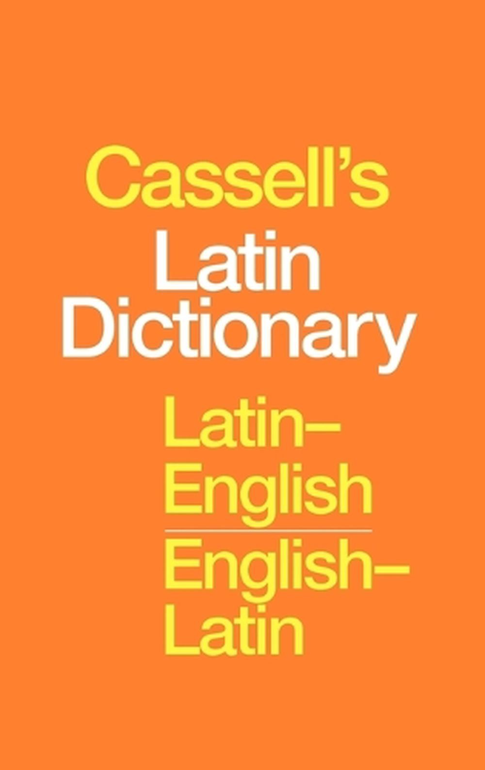 Cassell’s Latin Dictionary by D.P. Simpson (English) Hardcover Book