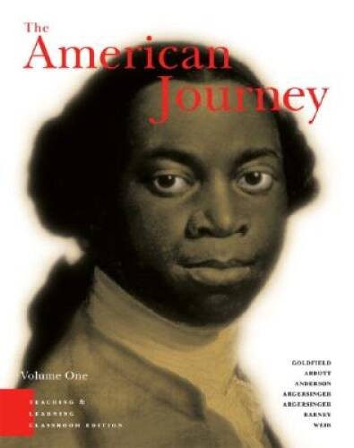 American Journey, Teaching and Learning Classroom Edition, Volume 1, The – GOOD