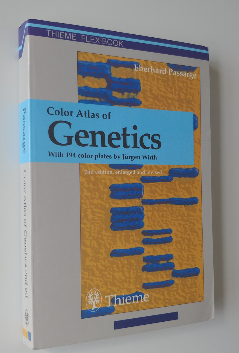 Color Atlas of Genetics by Eberhard Passarge (2001, Trade Paperback)