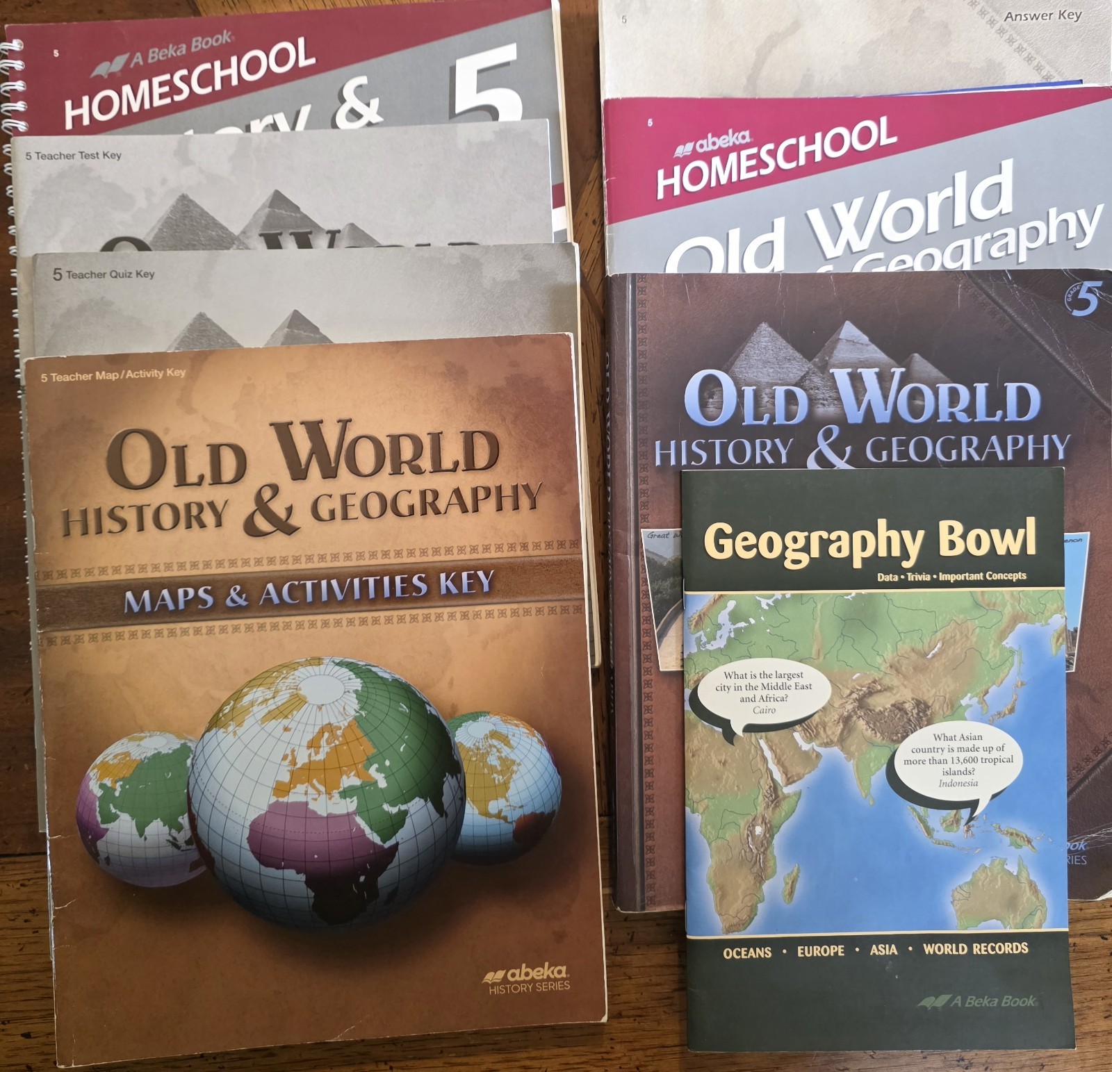 Abeka Complete 5th Grade Teacher’s Kit