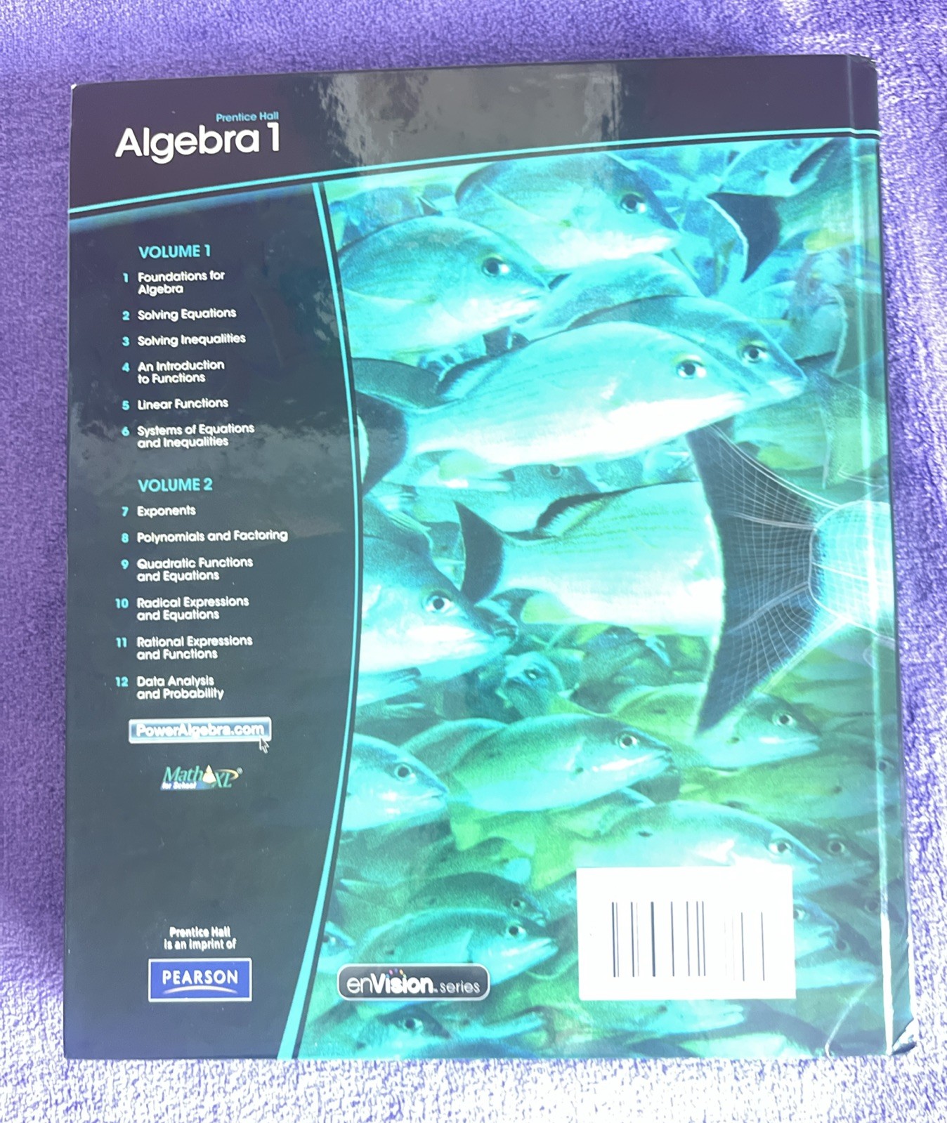 HIGH SCHOOL MATH 2011 ALGEBRA 1 PRENTICE HALL TEACHER’S Edition Volume 2 Pearson