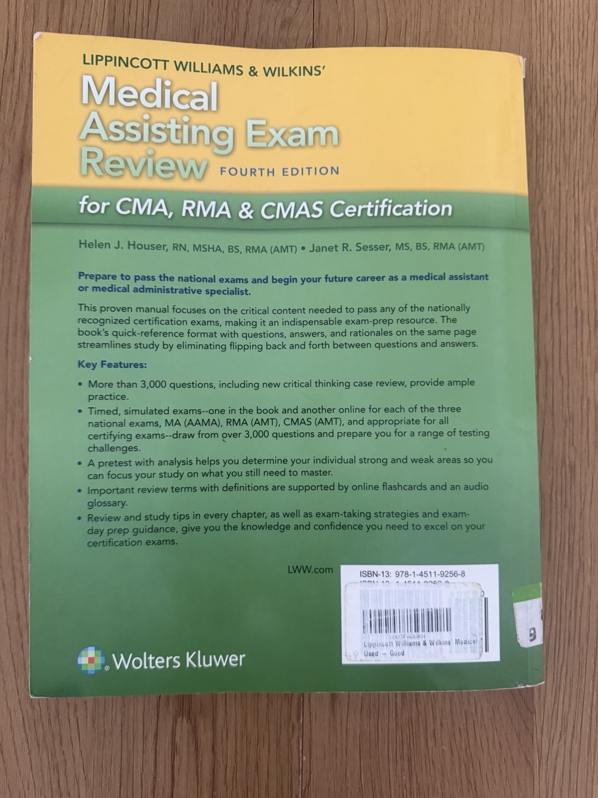 Medical Assisting Exam Review: Preparation for the CMA, RMA, and CMAS Exams