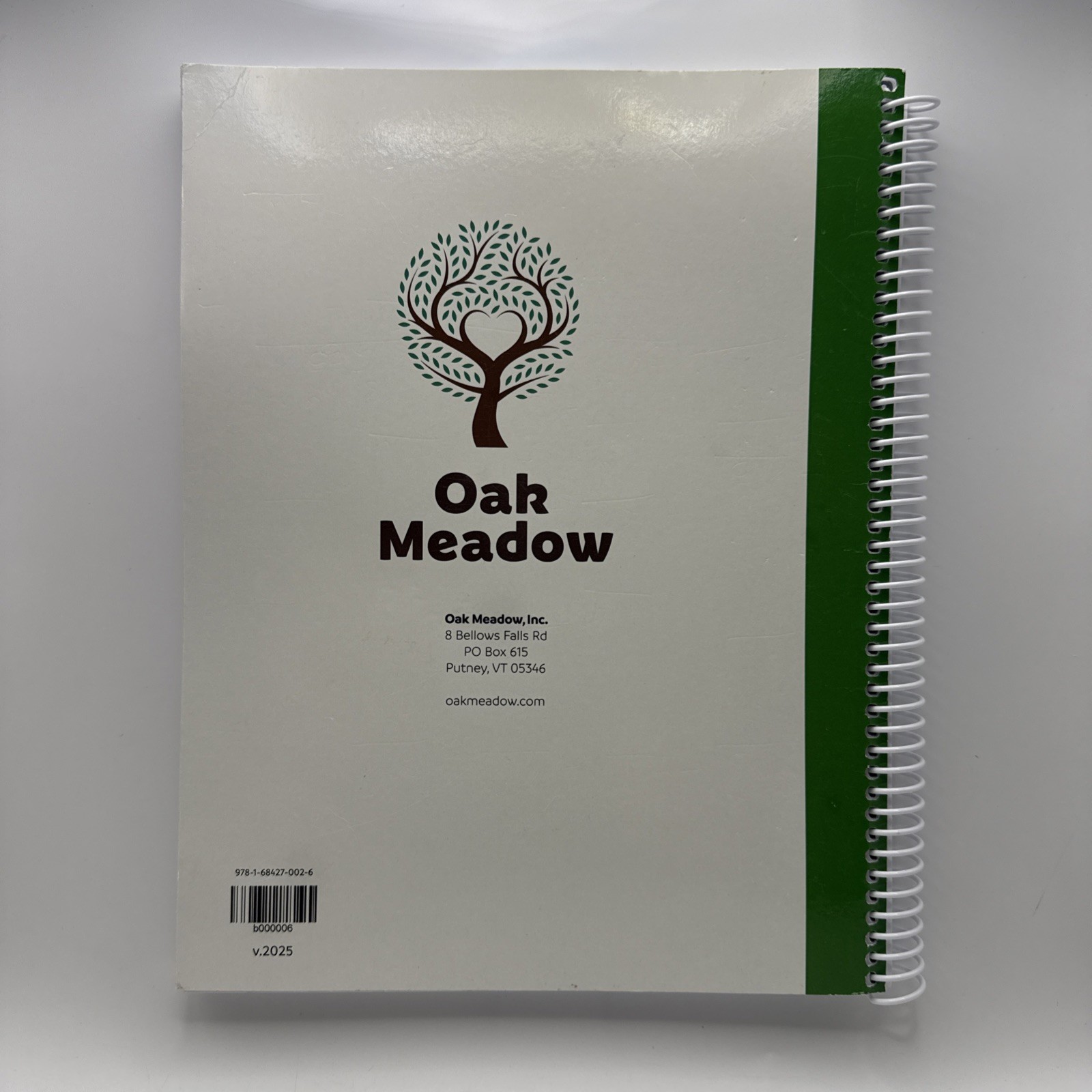 Healthy Living from the Start – Spiral-bound By Oak Meadow Homeschool No Writing