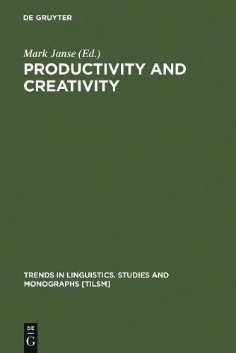 Mark Janse Productivity and Creativity (Hardback)