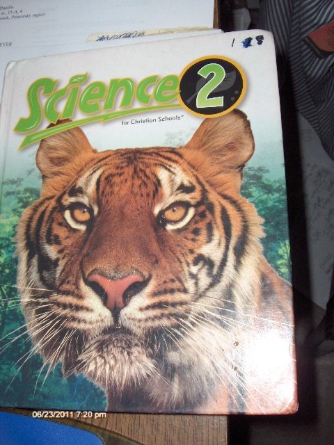 SCIENCE 2 for christian schools BJU press HARDCOVER